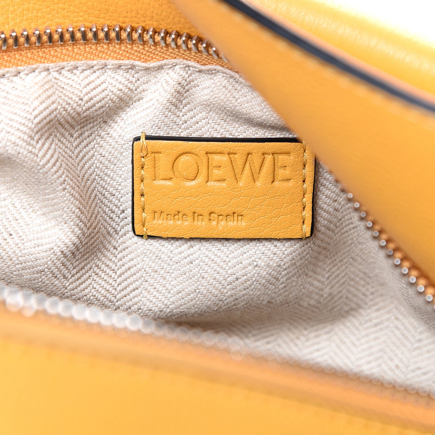 Calfskin Small Puzzle Bag Narcisus Yellow