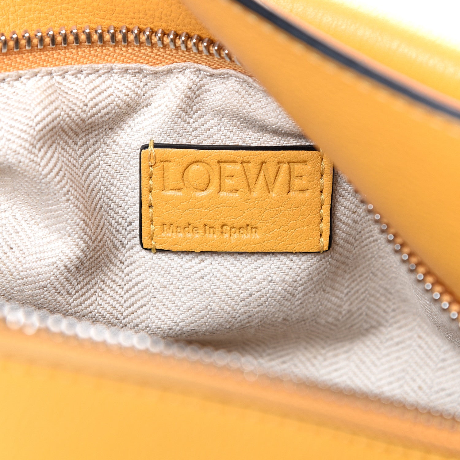 Loewe Calfskin Small Puzzle Bag Narcisus Yellow 5 of 13