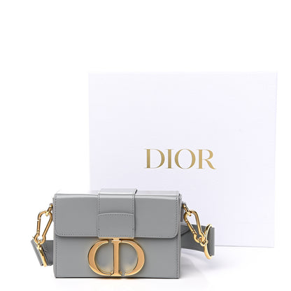 Christian Dior Box Calfskin 30 Montaigne Box Bag Gray 8 of 8