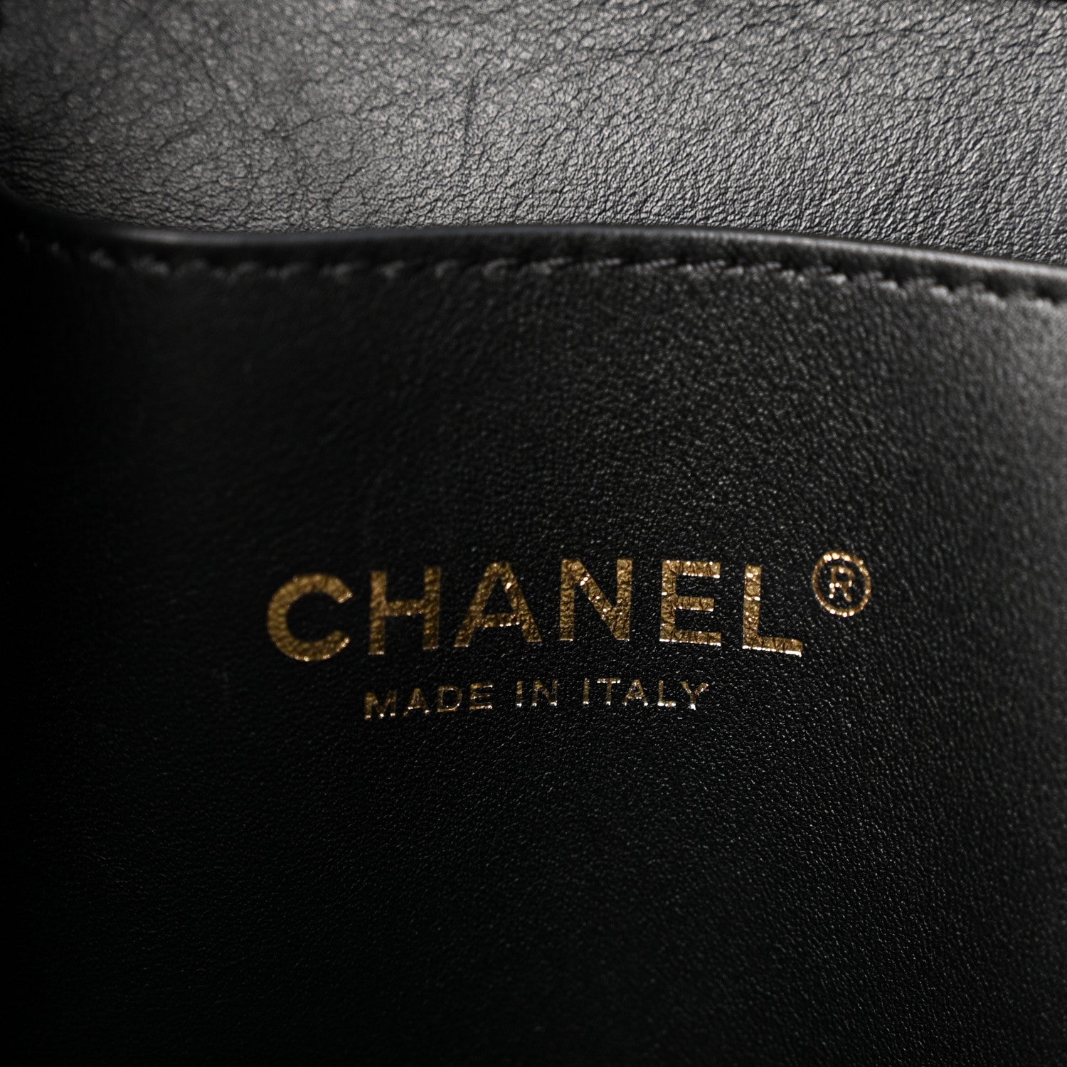 Chanel Calfskin Serial Shopper Tote Black 6 of 14
