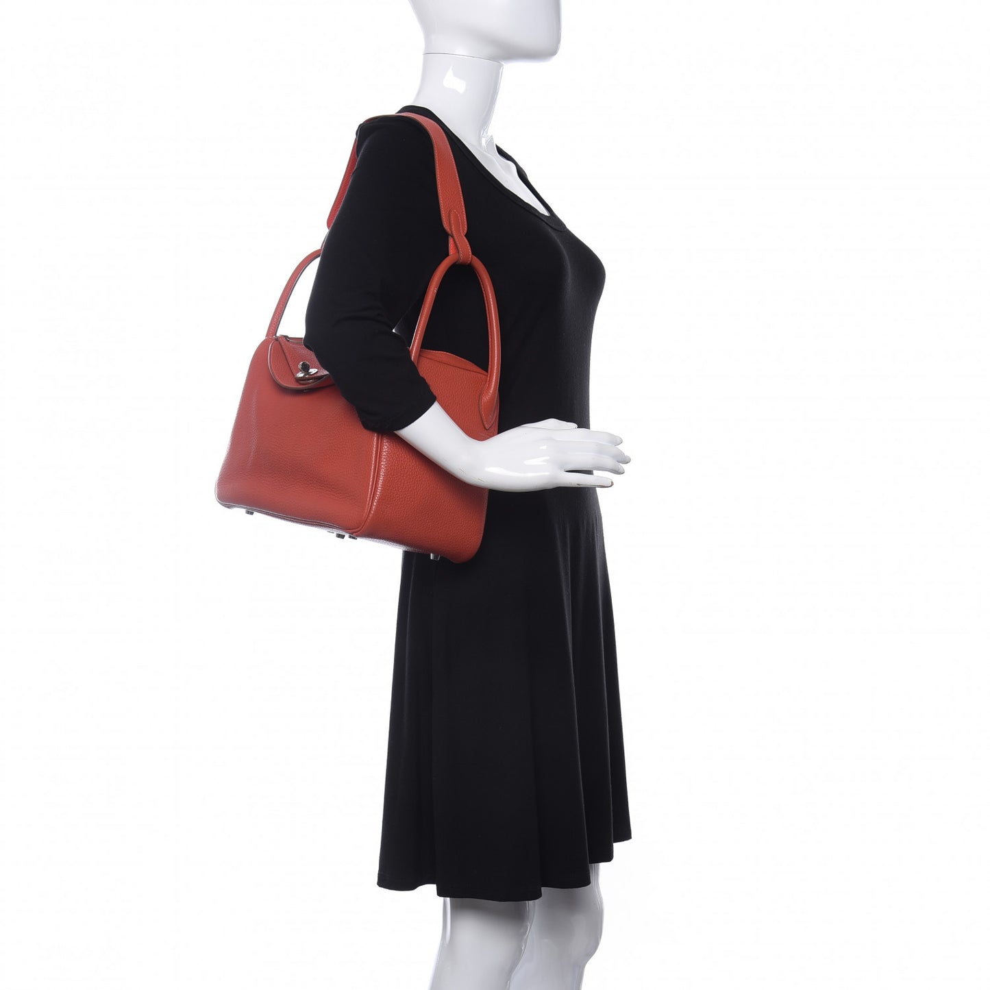 Taurillon Clemence Lindy 30 Sanguine Rouge Pivoine