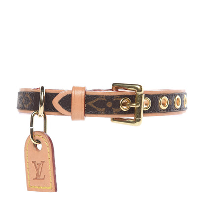 Louis Vuitton Monogram Baxter Dog Collar PM 1 of 6