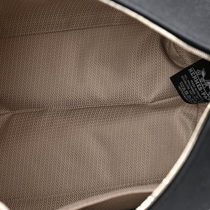 Hermes Canvas Large Bride-A-Brac Pouch Bleu Nuit 5 of 7