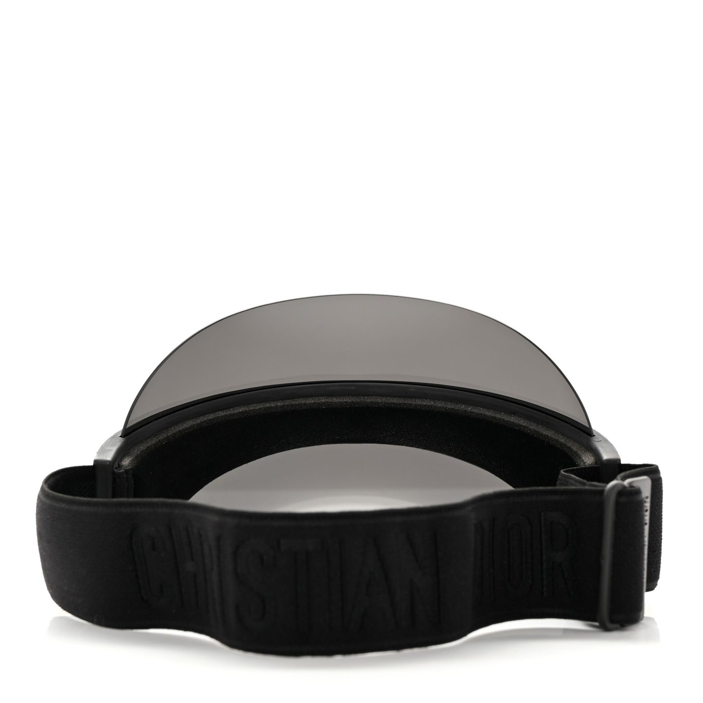 Mirrored DiorClubV1U Sun Visor Black