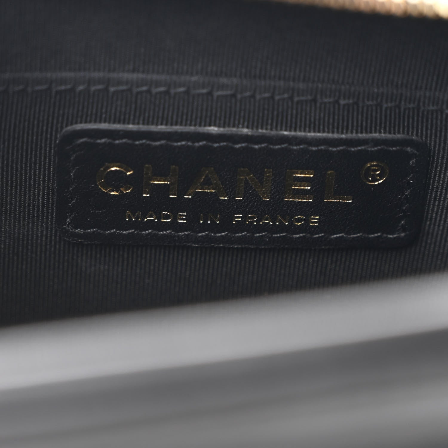 Chanel Lambskin CC Octagon Camera Case Black 6 of 10