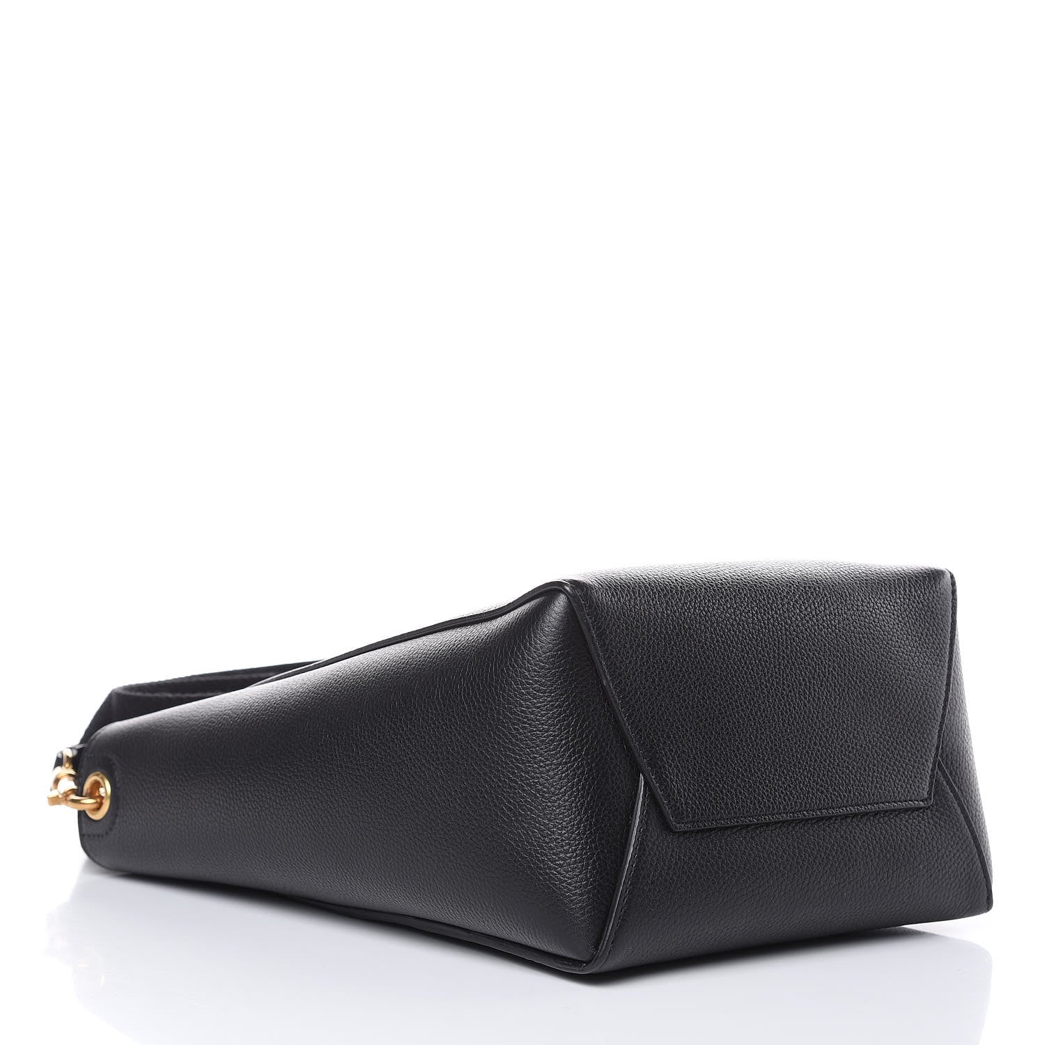 Celine Soft Grained Calfskin Small Sangle Bucket Bag Black 4 of 9