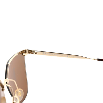 Prada Cat Eye Sunglasses SPR 68T Gold 5 of 8