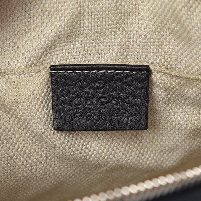 Gucci Pebbled Calfskin Small Soho Disco Bag Black 6 of 13