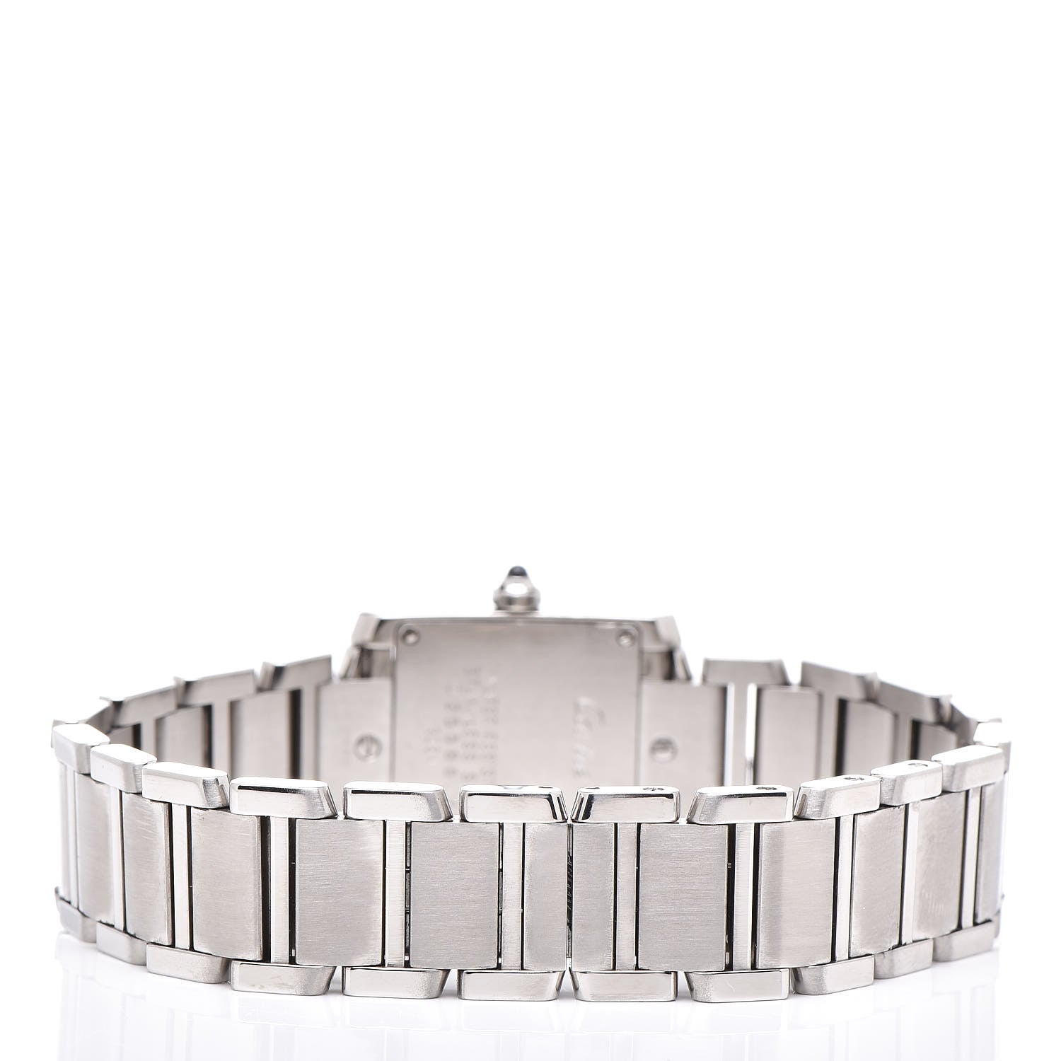 Cartier Stainless Steel 20mm Tank Francaise Quartz Watch 4 of 7