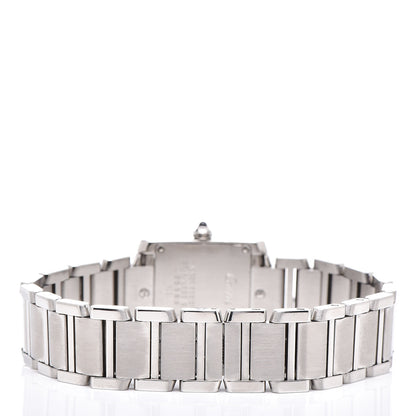 Cartier Stainless Steel 20mm Tank Francaise Quartz Watch 4 of 7