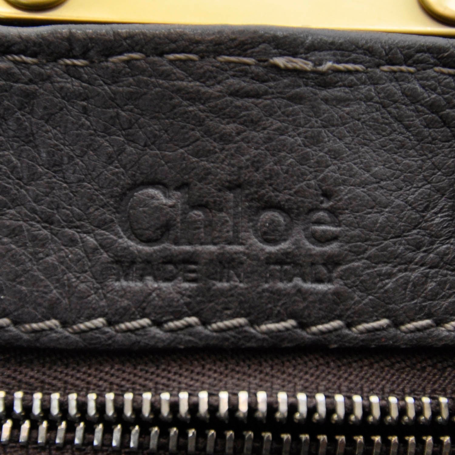 Chloe Leather Paddington Satchel Brown 8 of 9