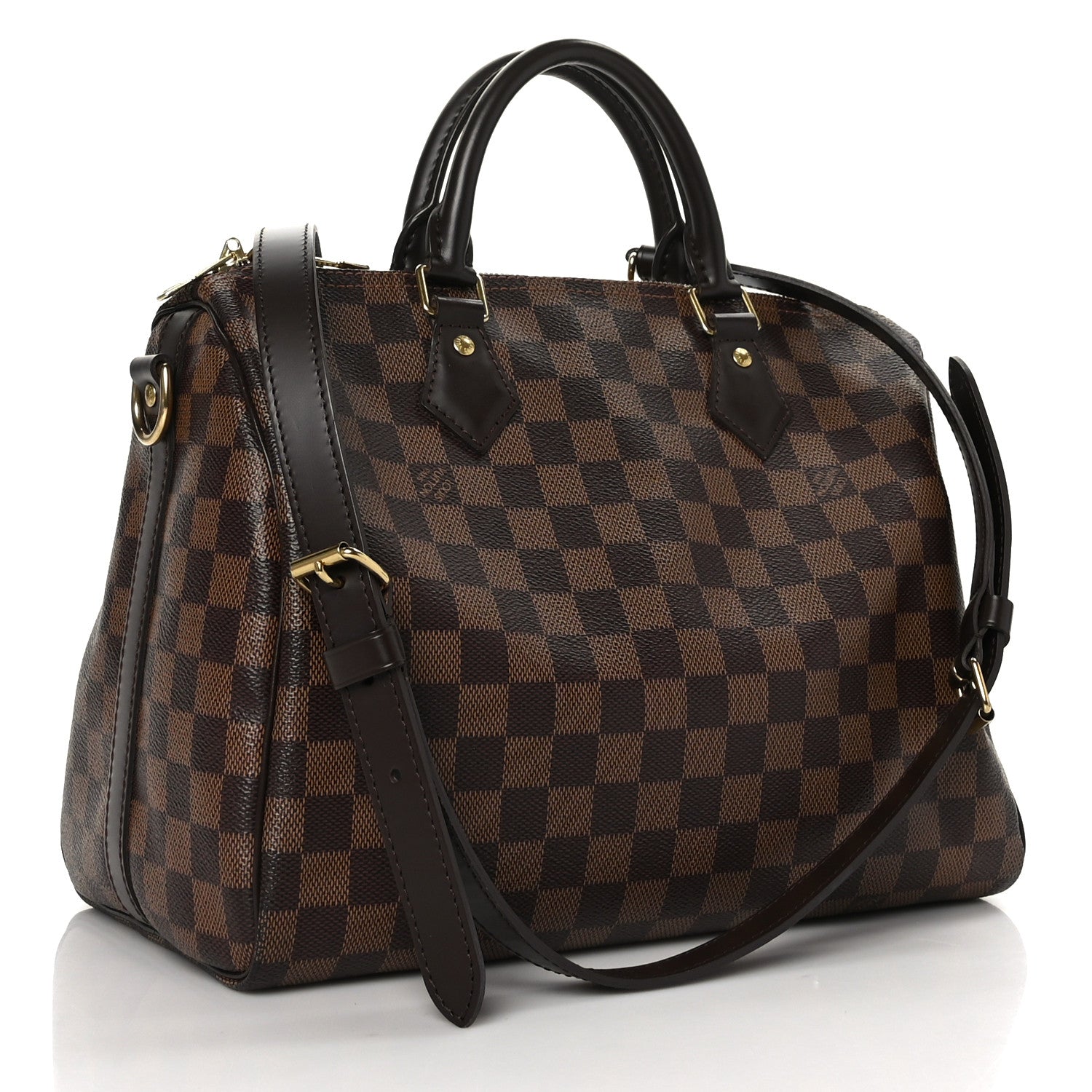Louis Vuitton Damier Ebene Speedy Bandouliere 30 3 of 8