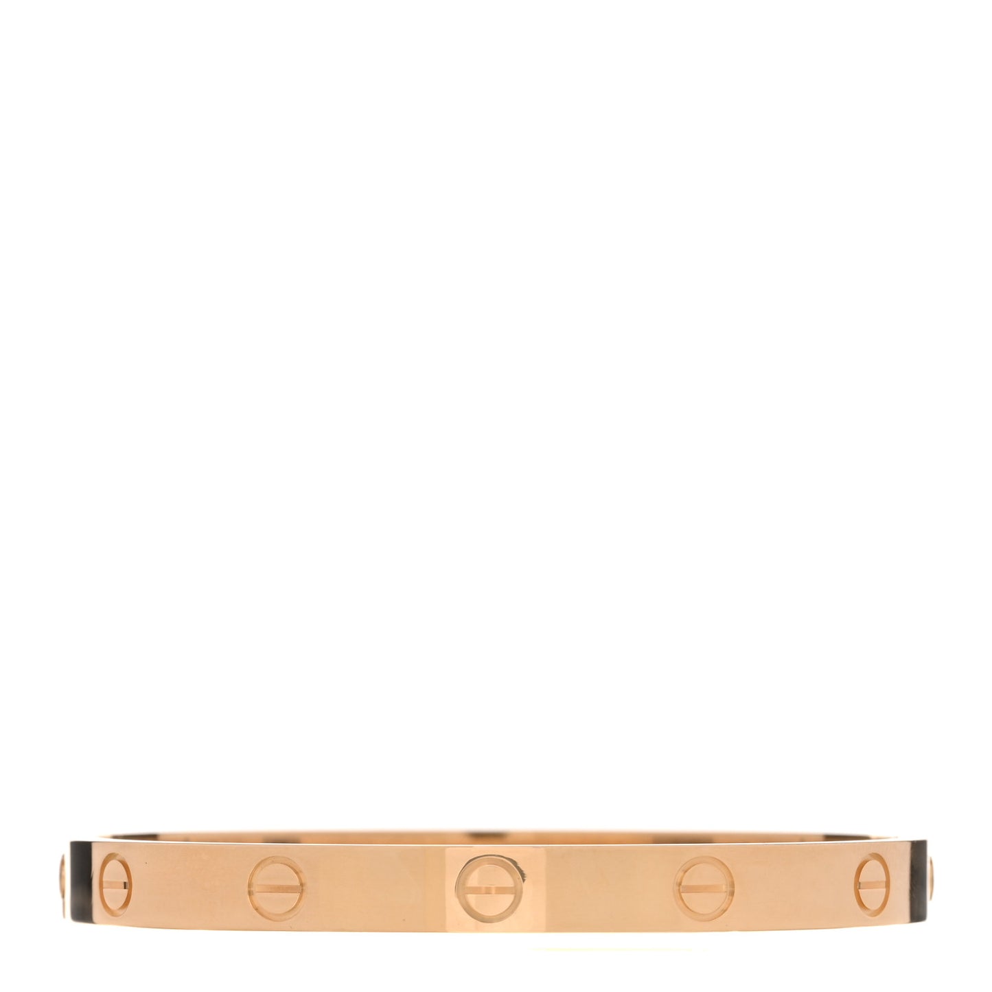 18K Yellow Gold LOVE Bracelet 17
