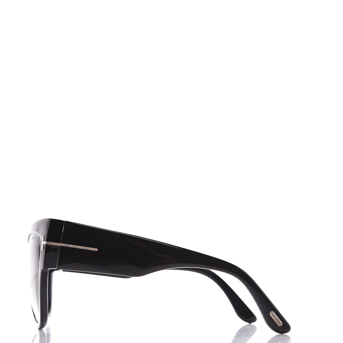 Acetate Anoushka Cat Eye Sunglasses TF371 Black