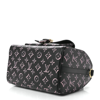 Louis Vuitton Monogram Fall for You Speedy Bandouliere 25 Black 5 of 10