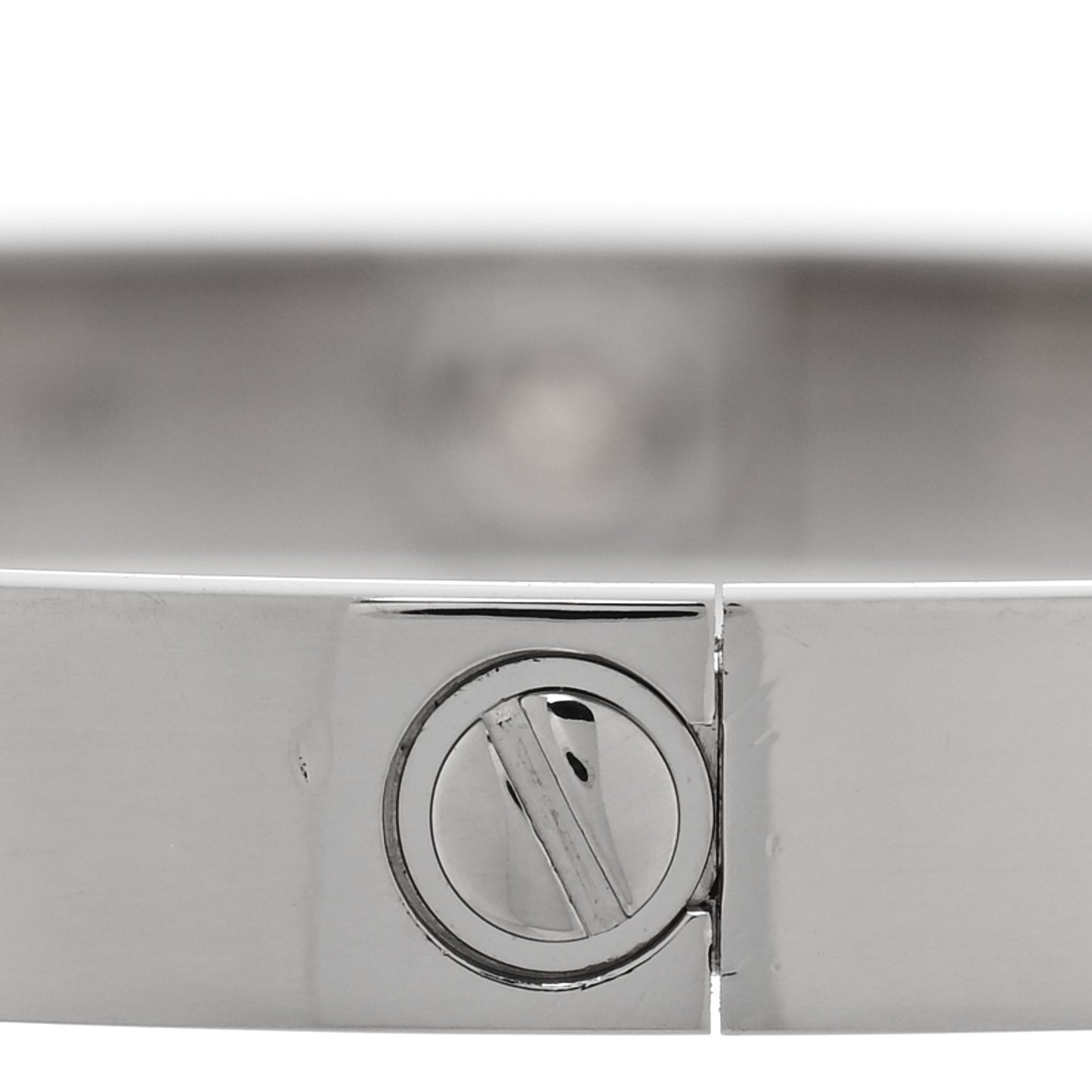 18K White Gold LOVE Bracelet 19