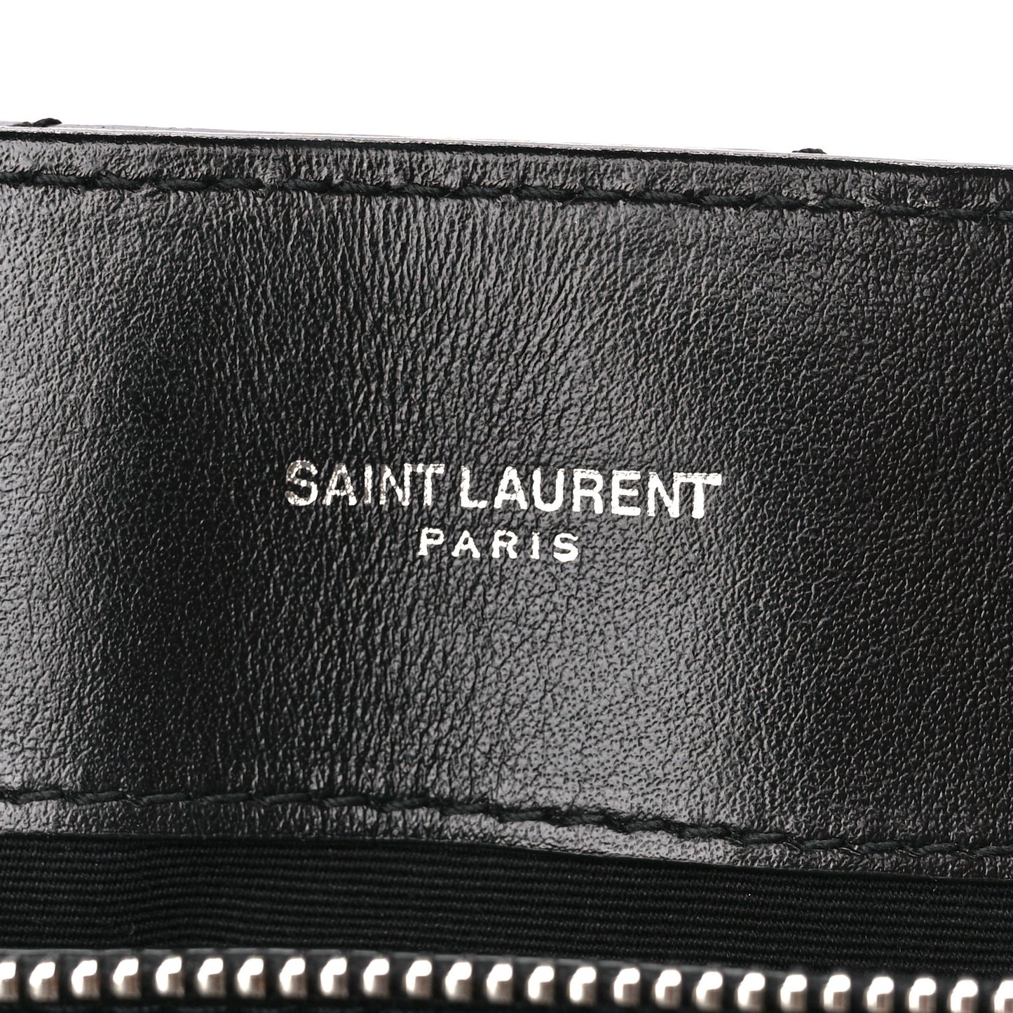 Calfskin Y Quilted Monogram Large Loulou Chain Satchel Black
