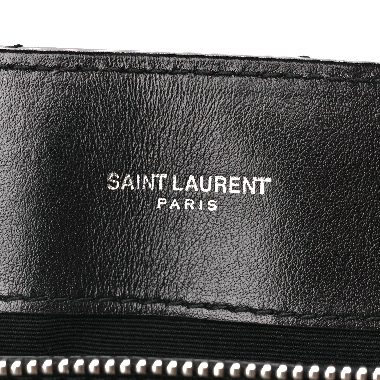 Saint Laurent Calfskin Y Quilted Monogram Large Loulou Chain Satchel Black 6 of 11