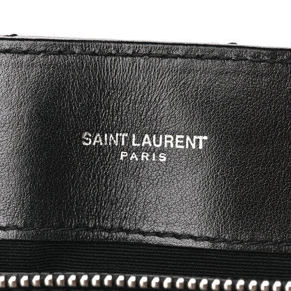 Saint Laurent Calfskin Y Quilted Monogram Large Loulou Chain Satchel Black 6 of 11