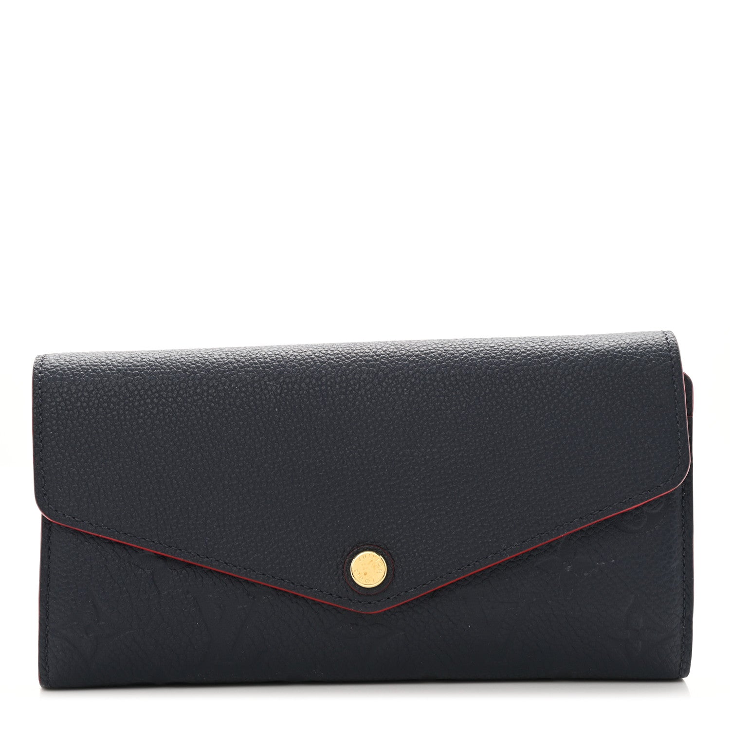 Louis Vuitton Empreinte Sarah Wallet NM Marine Rouge 1 of 7