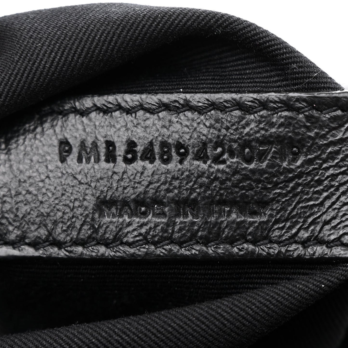 Crocodile Embossed Lambskin Monogram Medium Niki Chain Satchel Black