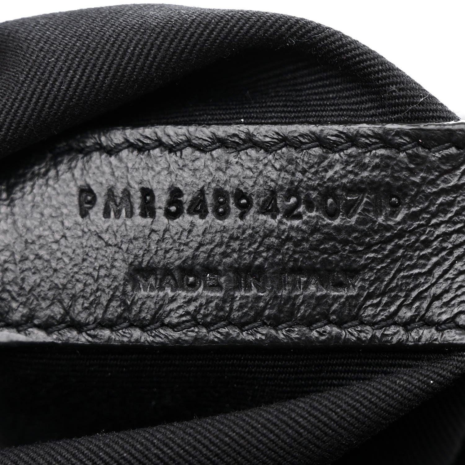 Saint Laurent Crocodile Embossed Lambskin Monogram Medium Niki Chain Satchel Black 7 of 14