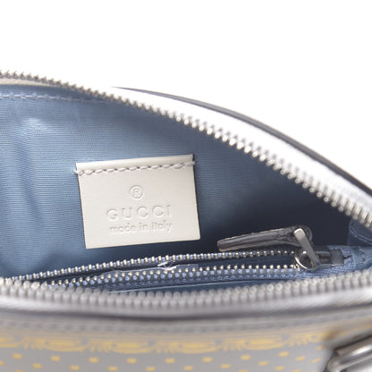 Gucci X SEGA Calfskin GUCCY Stars Mini Dome Shoulder Bag Mystic White Gold 6 of 10