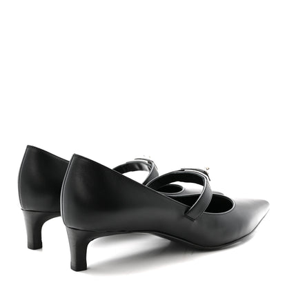 Hermes Calfskin Kiara 40 Pumps 36 Black 5 of 9