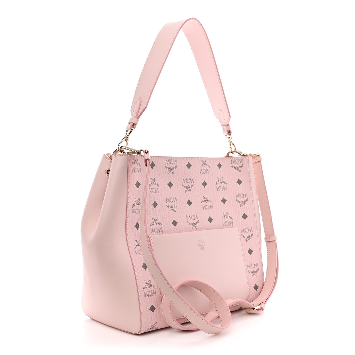 Visetos Medium Aren Hobo Powder Pink