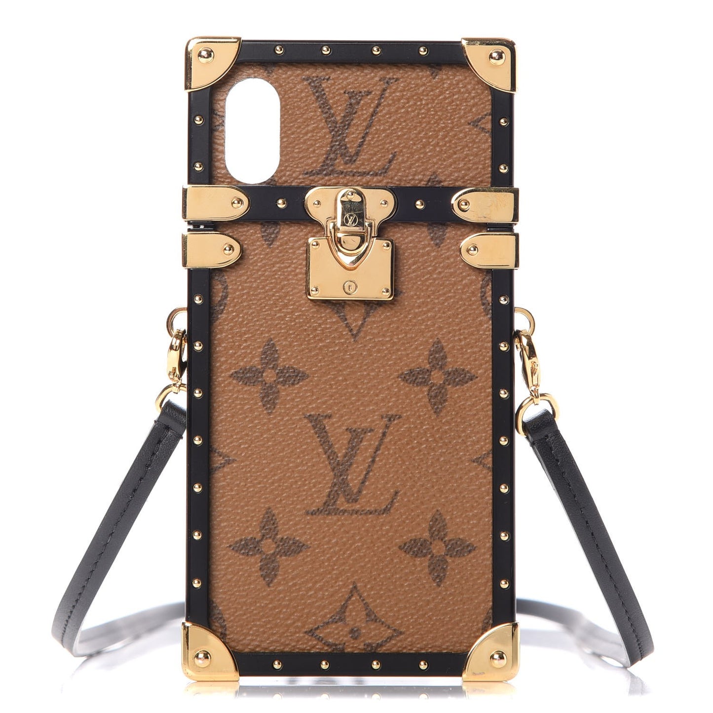 Reverse Monogram Eye-Trunk iPhone X Case