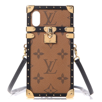Louis Vuitton Reverse Monogram Eye-Trunk iPhone X Case 1 of 9