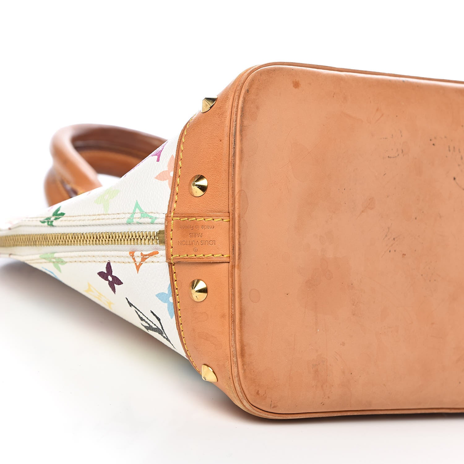 Louis Vuitton Monogram Multicolor Alma White 12 of 15