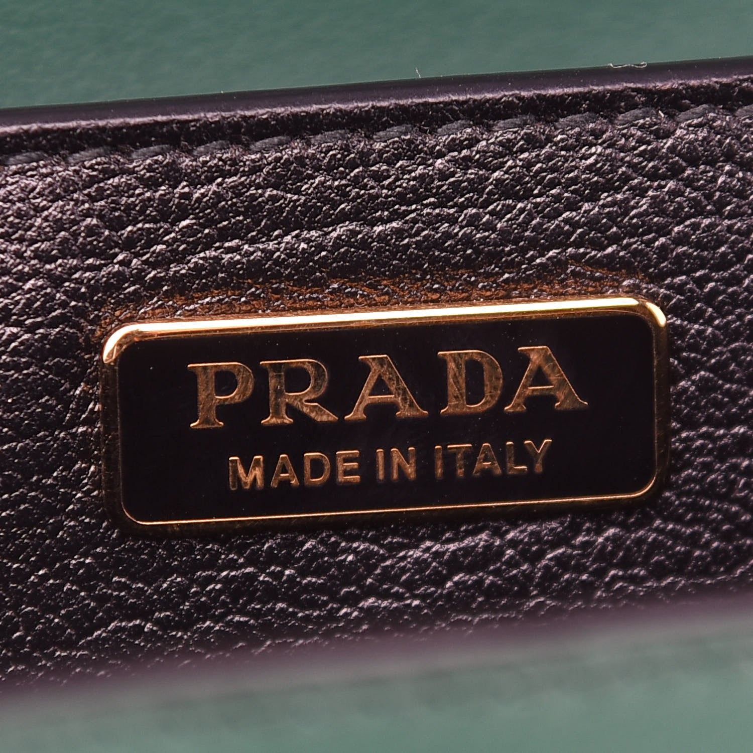 Prada City Calf Saffiano Cahier Bag Biliardo Black 6 of 8