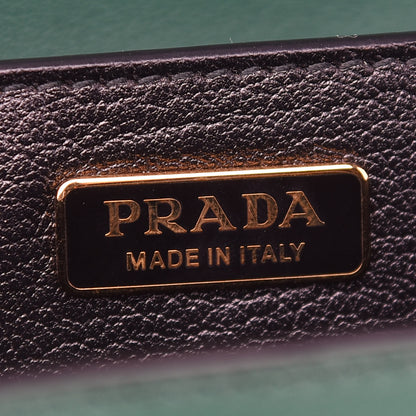 Prada City Calf Saffiano Cahier Bag Biliardo Black 6 of 8