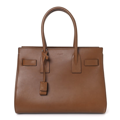 Saint Laurent Calfskin Large Souple Sac De Jour Brick 1 of 14