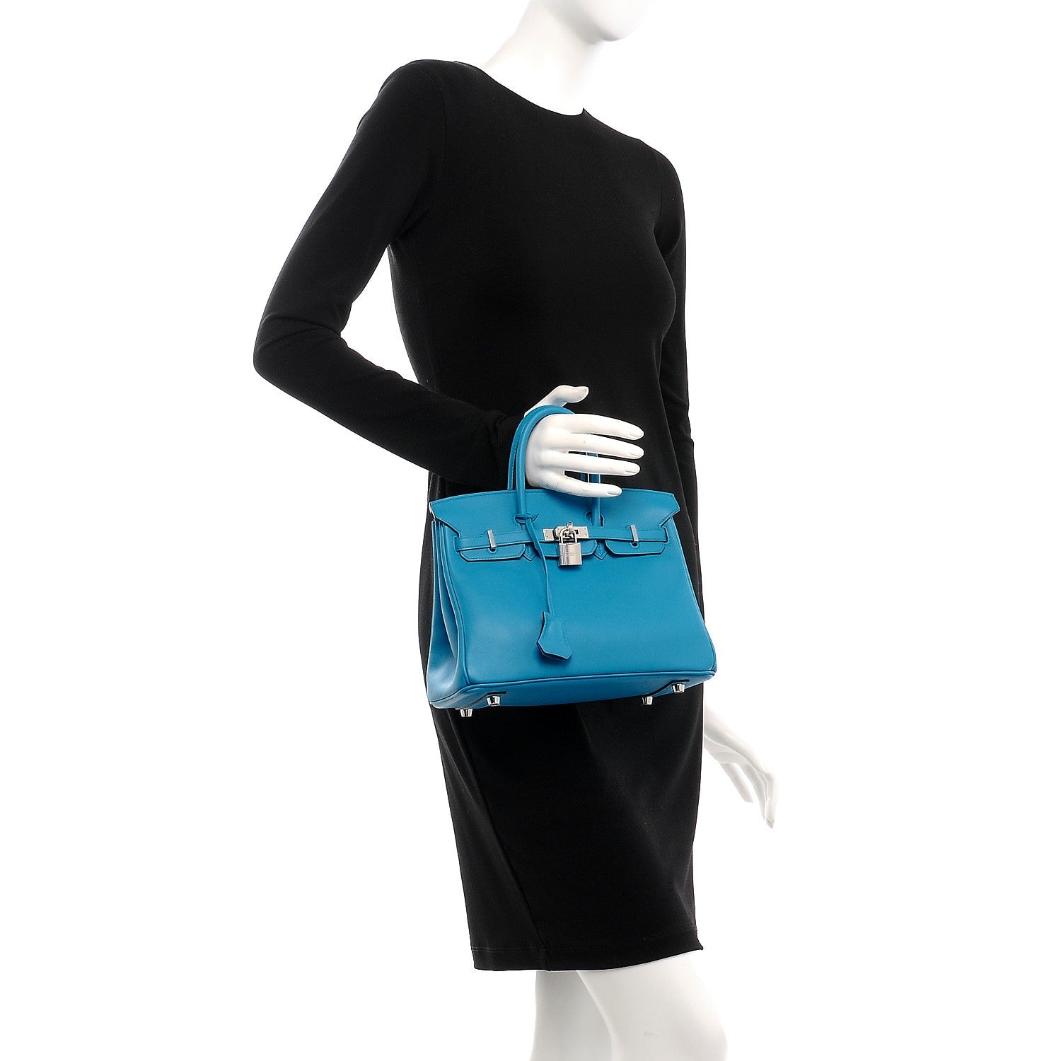 Hermes Swift Birkin 25 Bleu Zanzibar 241427 – FASHIONPHILE