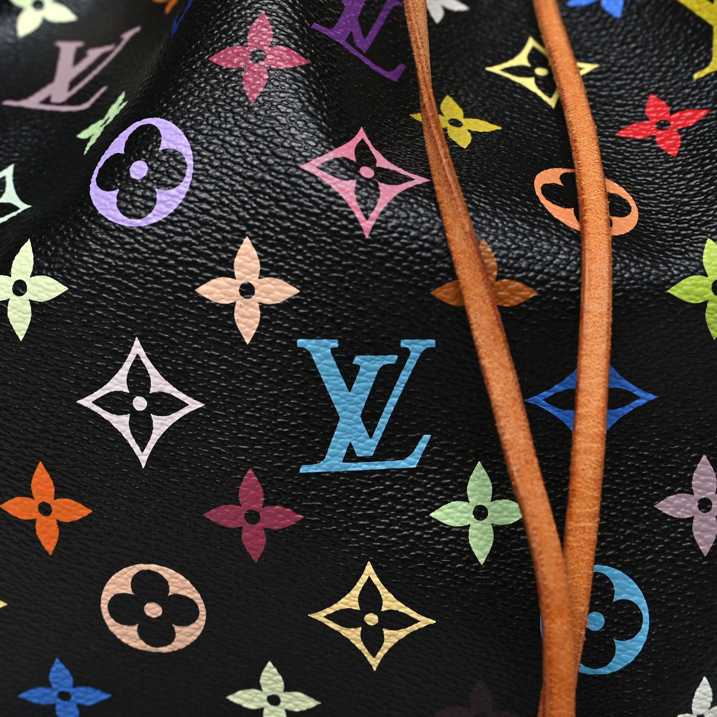 Monogram Multicolor Petit Noe Black