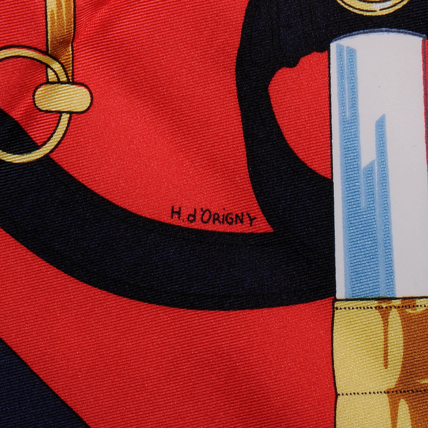 Hermes Silk Eperon D'Or Scarf 90 5 of 5