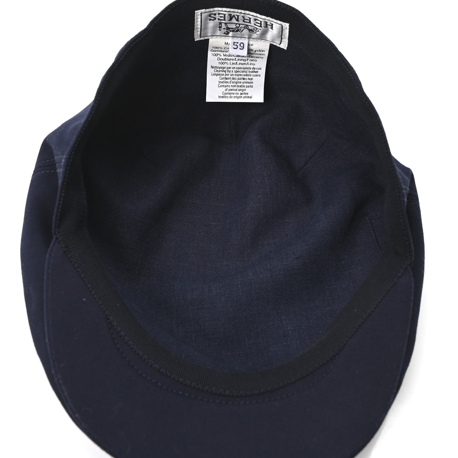 Hermes Cotton Dinard Cap 59 1859766 – FASHIONPHILE