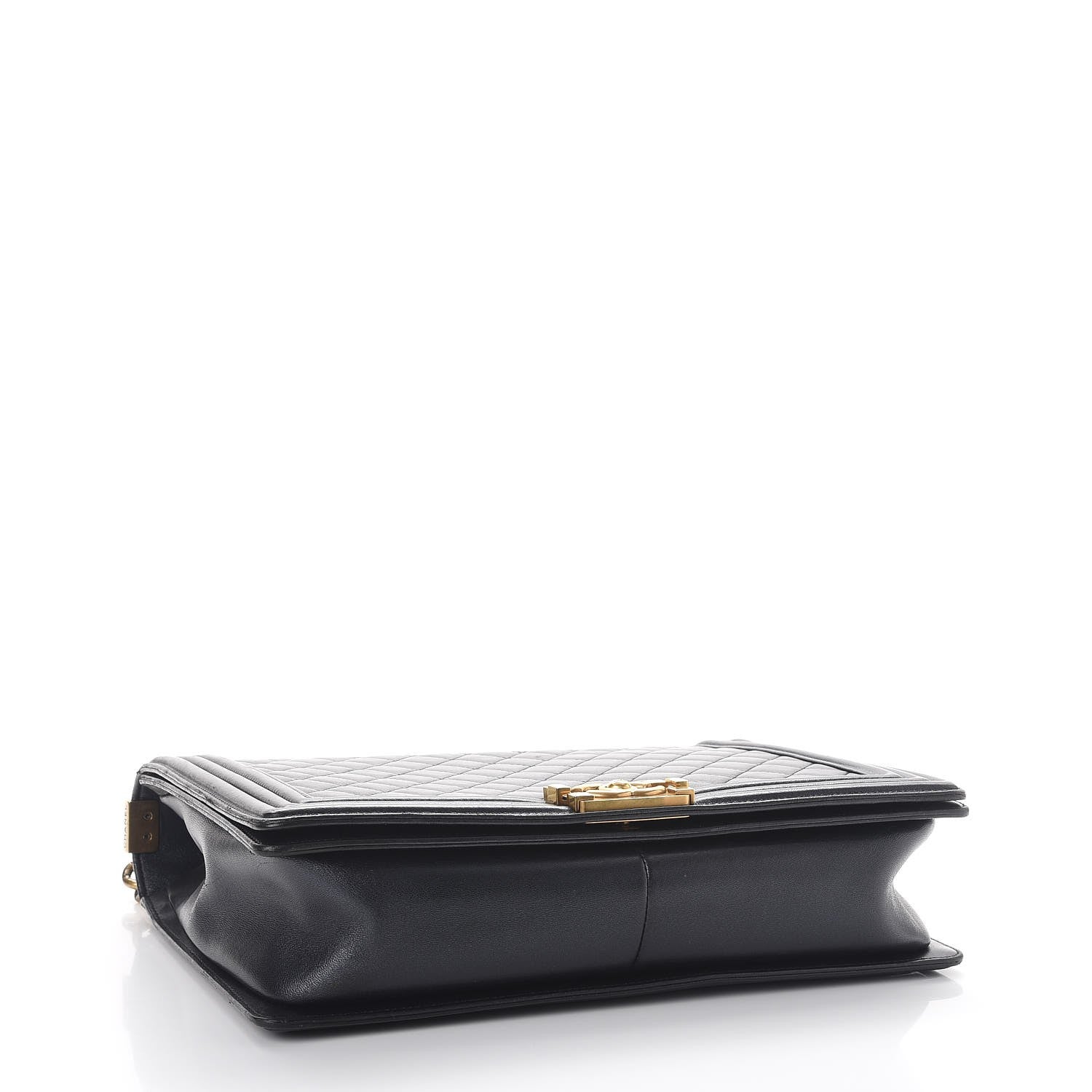 Chanel Lambskin Quilted Large Boy Flap Black 4 of 7
