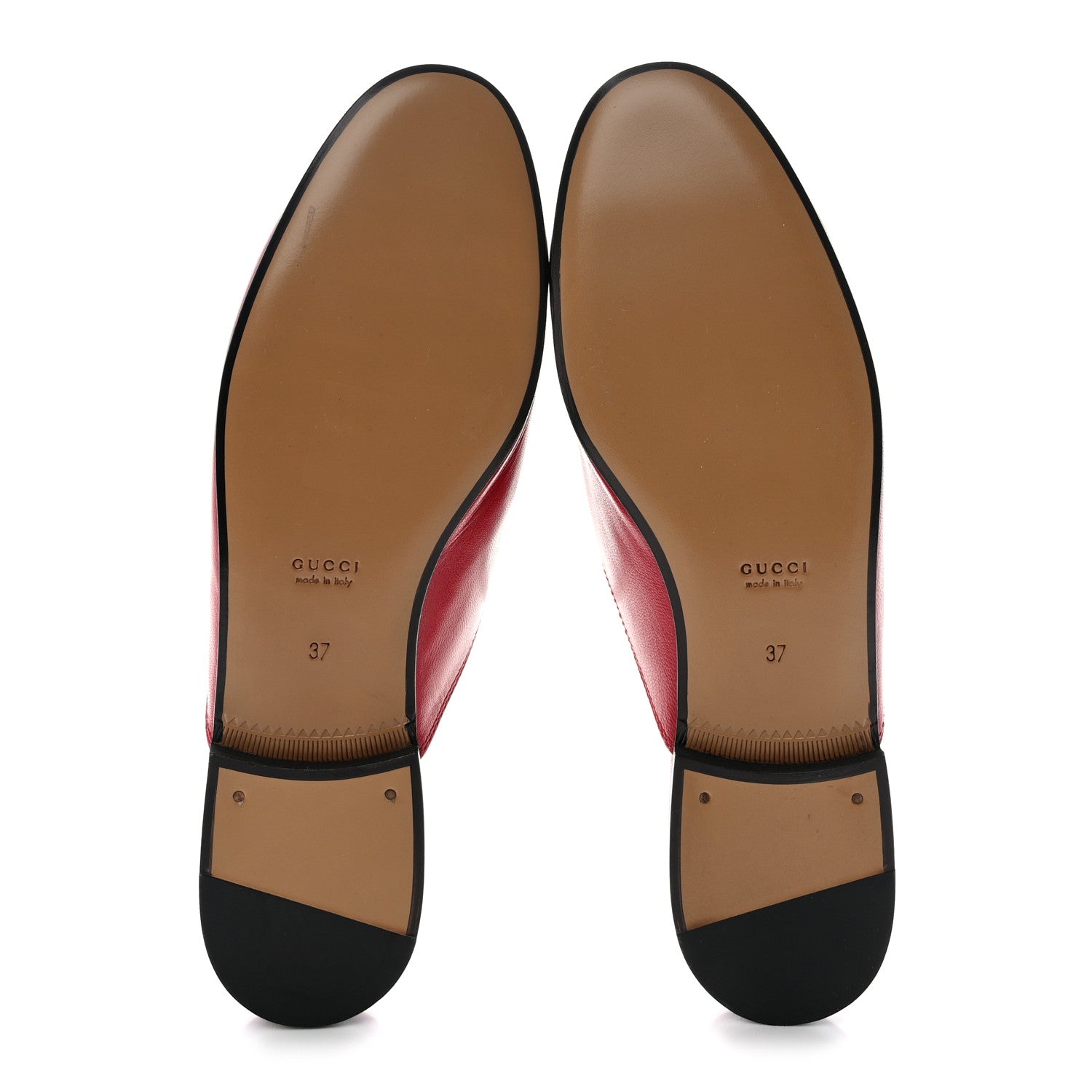 Gucci Malaga Kid Womens Princetown Slippers 37 Hibiscus Red 5 of 10