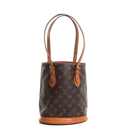 Louis Vuitton Monogram Petit Bucket 23 1 of 7