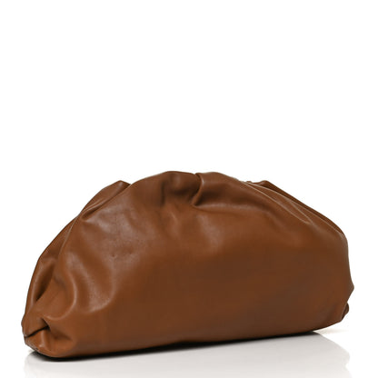 Bottega Veneta Smooth Butter Calf The Pouch Oversized Clutch Cammello 2 of 11