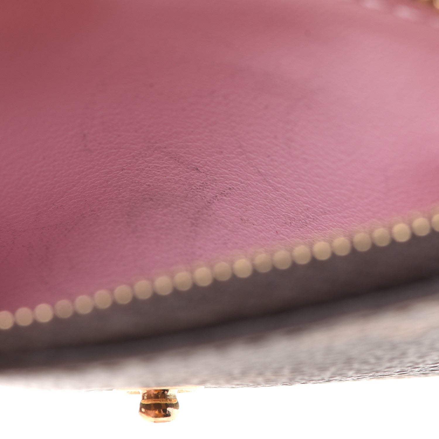 Louis Vuitton Monogram Rosalie Coin Purse Rose Ballerine 9 of 10