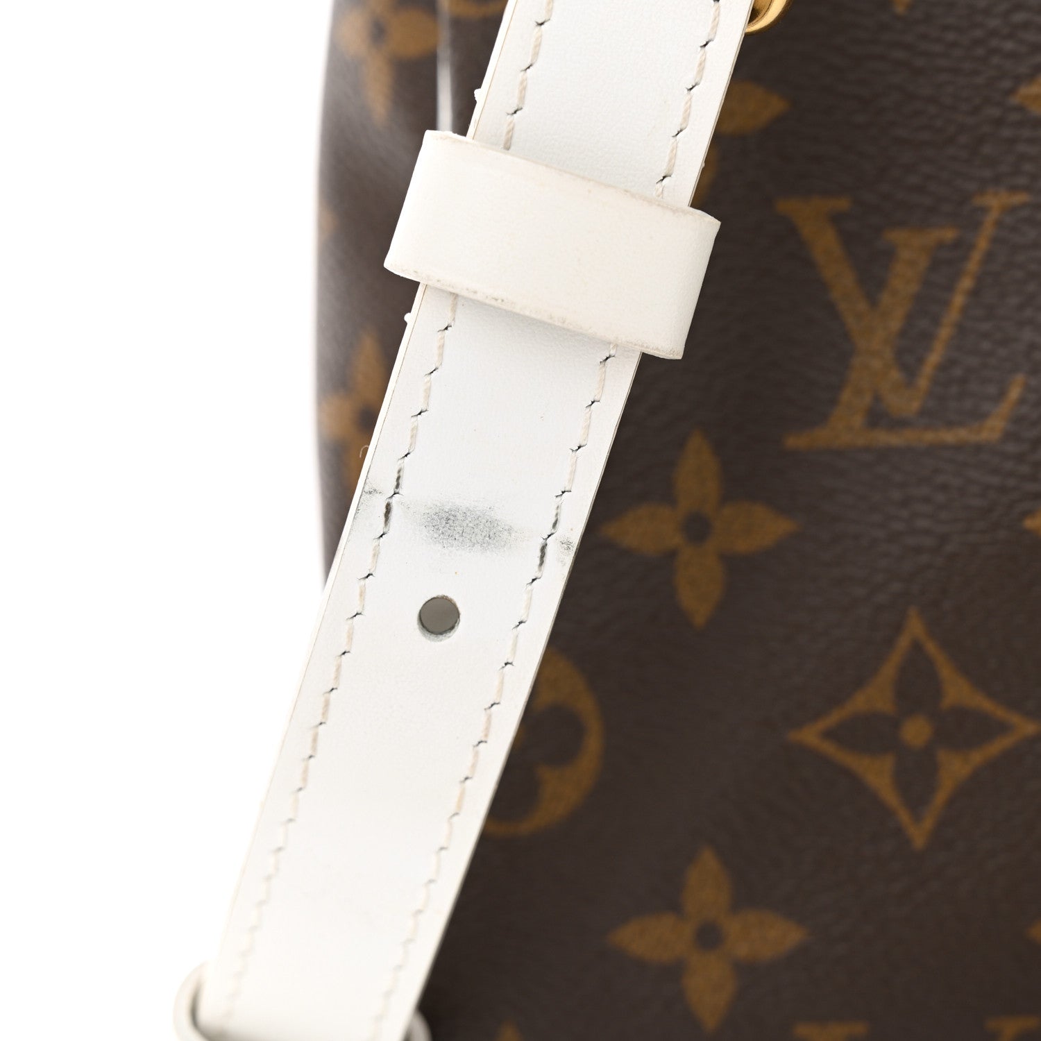 Louis Vuitton Monogram LV Match Speedy Bandouliere 25 White 9 of 11