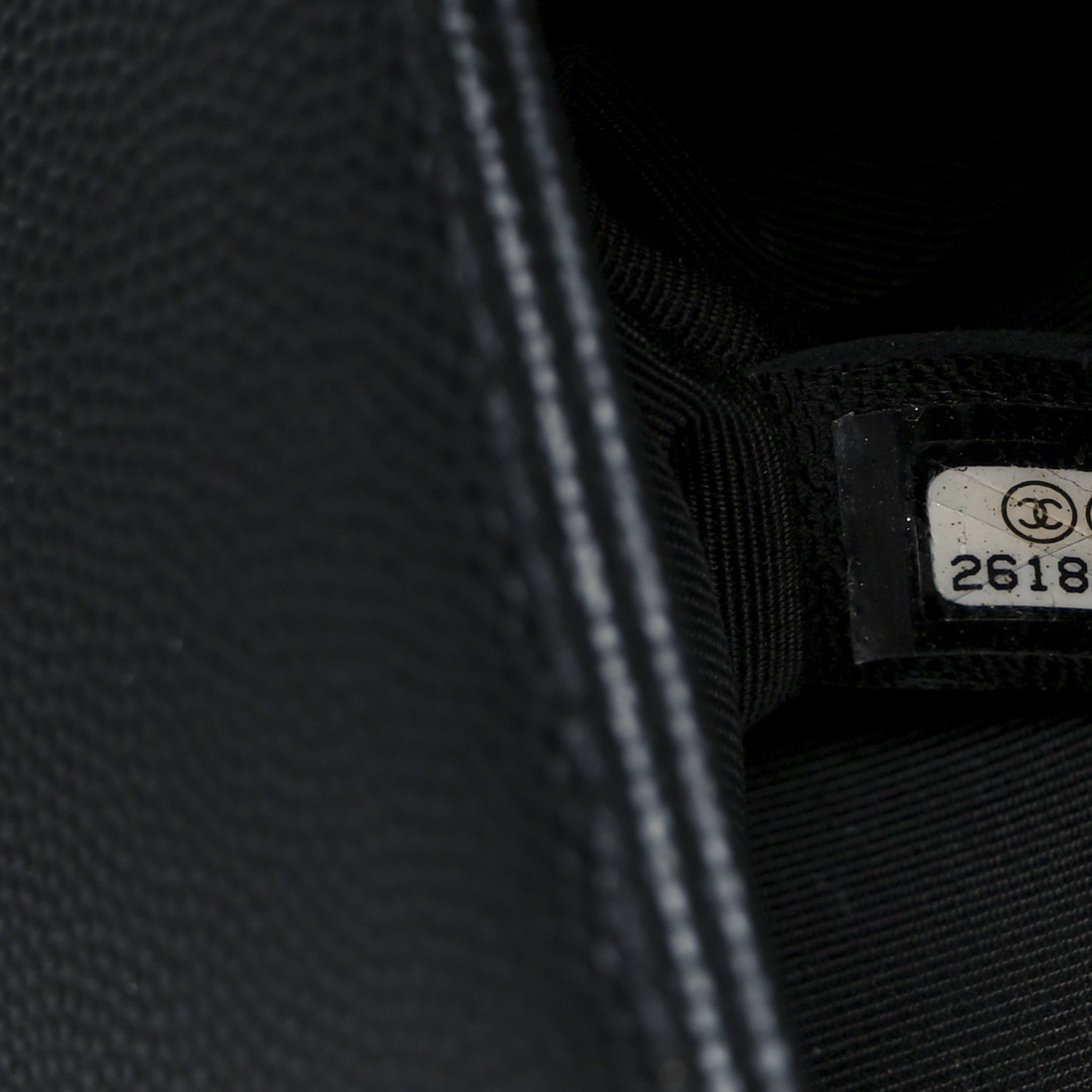 Chanel Caviar Quilted Small Boy Flap Black 7 of 10