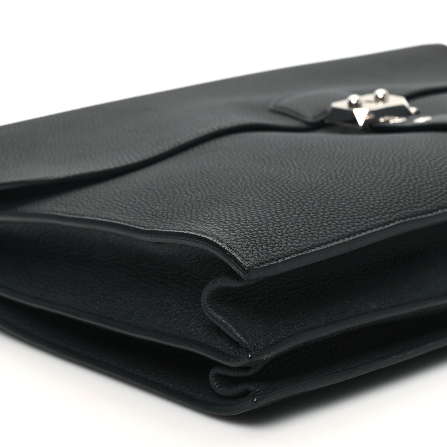 Hermes Togo Sac A Depeches 41 Briefcase Black 9 of 12
