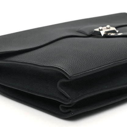 Hermes Togo Sac A Depeches 41 Briefcase Black 9 of 12