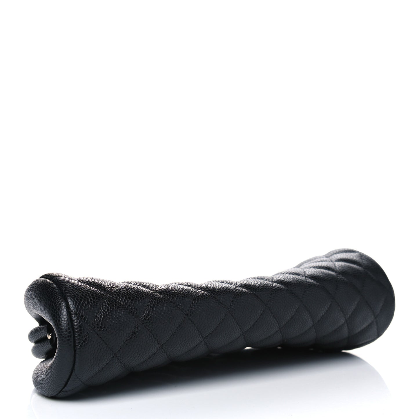 Caviar Quilted Timeless Clutch Black