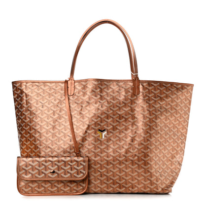 Goyard Goyardine Precious Metals Saint Louis GM Rose Gold 1 of 10